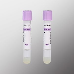 Siny Factory Price Disposable Lab Pet Glass Vacuum Blood Test Tubes Prp Tube Acd & Gel & Biotin